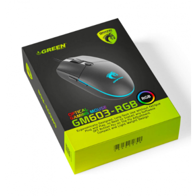 ماوس گیمینگ باسیم گرین GM603-RGB