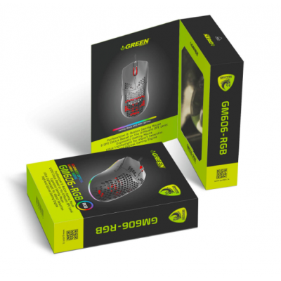 ماوس گیمینگ باسیم گرین GM606-RGB