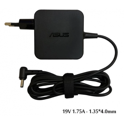 آداپتور لپ تاپ ایسوس Asus 19V 1.75A _4.0*1.35 زنبوکی سر فیش بزرگ مربعی